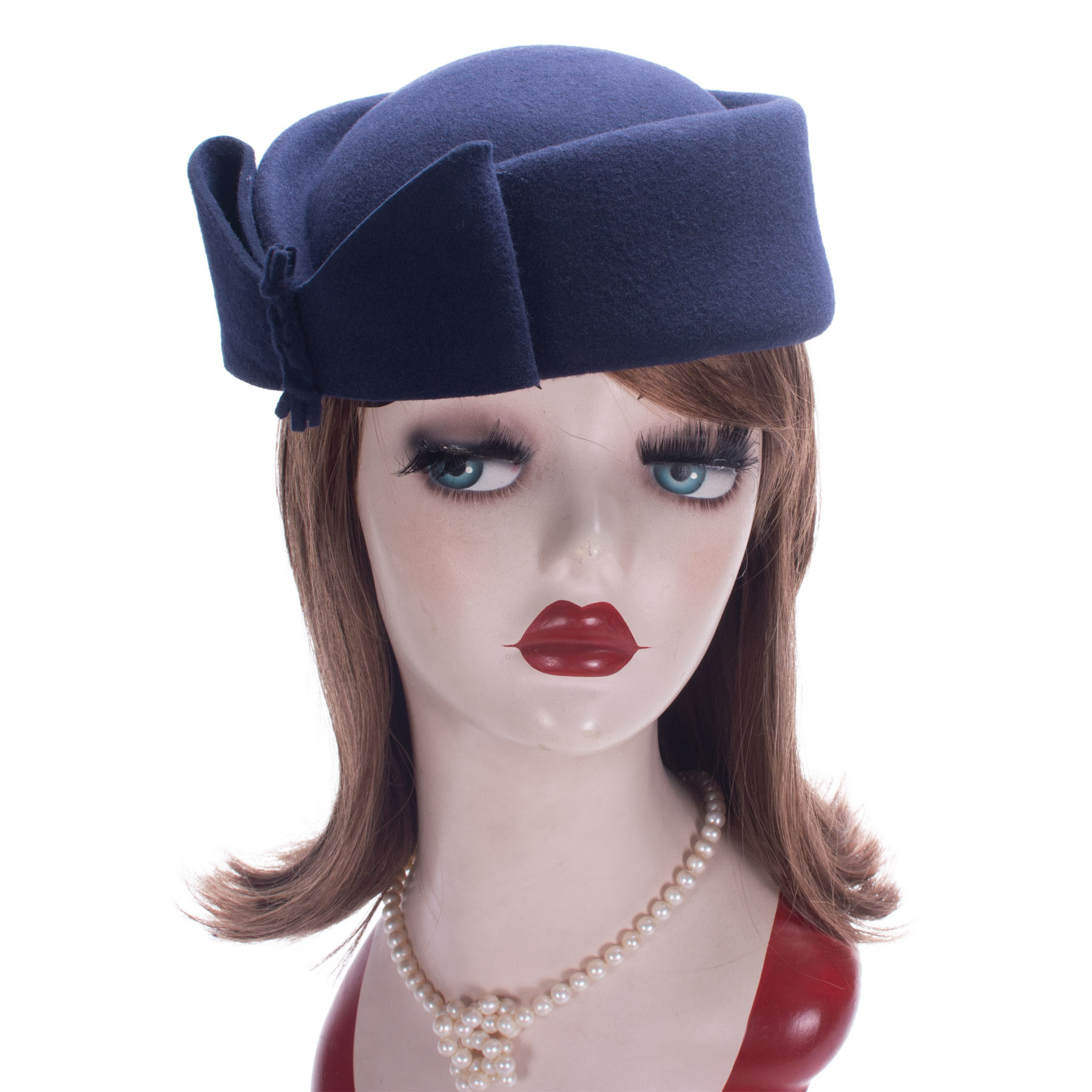 Fedora Hat Wool - Lawliet دمعة الفاسناتور المرأة خمر نظرة
