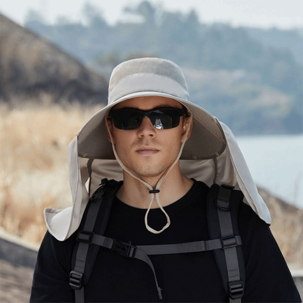 Bucket Hat Cotton - قبعة شمسية عصرية للرجال والنساء، بحافة