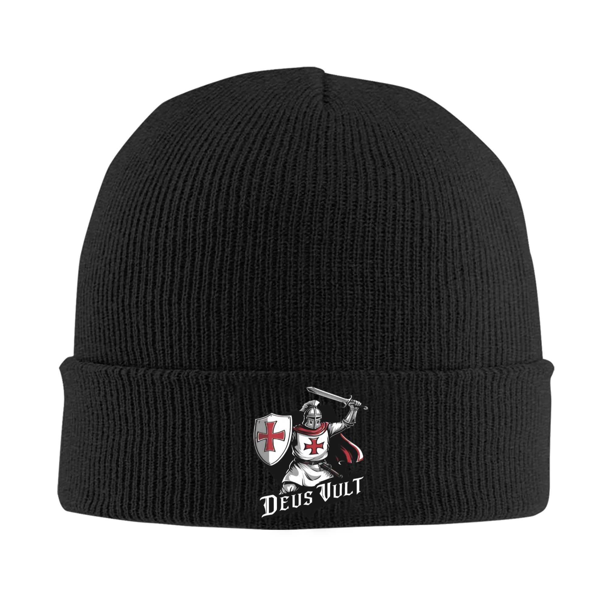 Beanie Cuffed Knit - ديوس فالت - قبعة شتوية دافئة