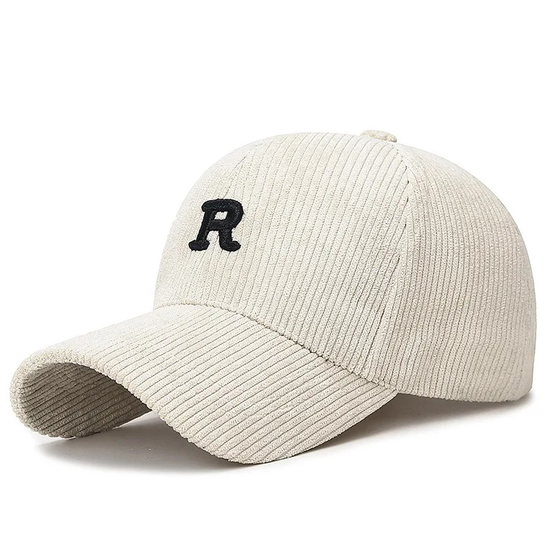 Baseball Cap Structured - قبعة بيسبول من القطيفة ذات لون