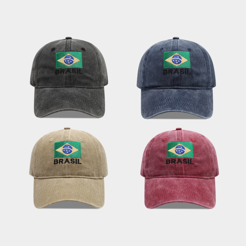 Dad Hat Cotton - قبعة بيسبول قطنية مغسولة بتصميم عتيق