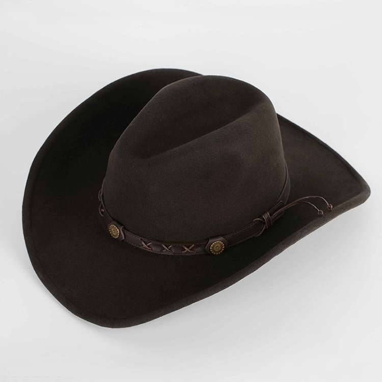 X4007 100% قبعة رعاة البقر الص - مراجعة Fedora Hat Wool وسعره