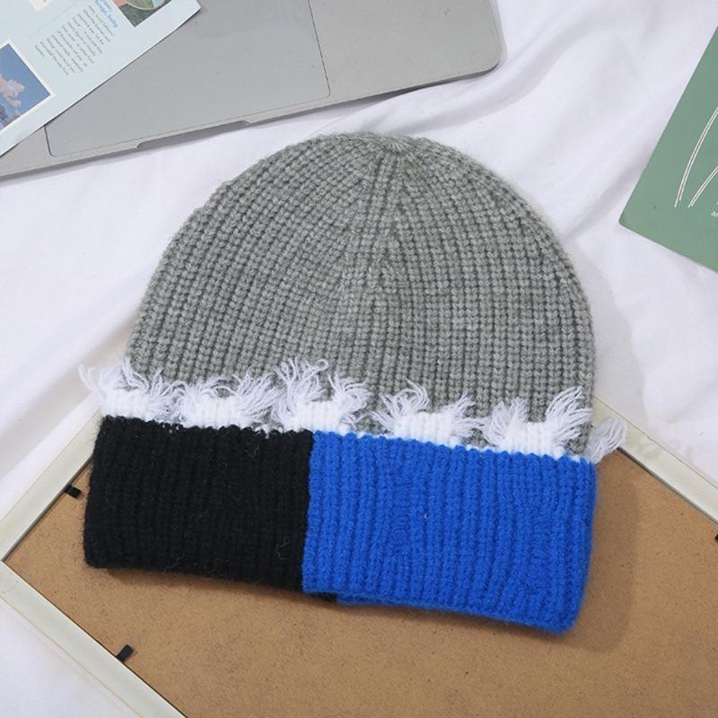 النسخة الكورية اللون مطابقة مت - مراجعة Beanie Cuffed Knit وسعره
