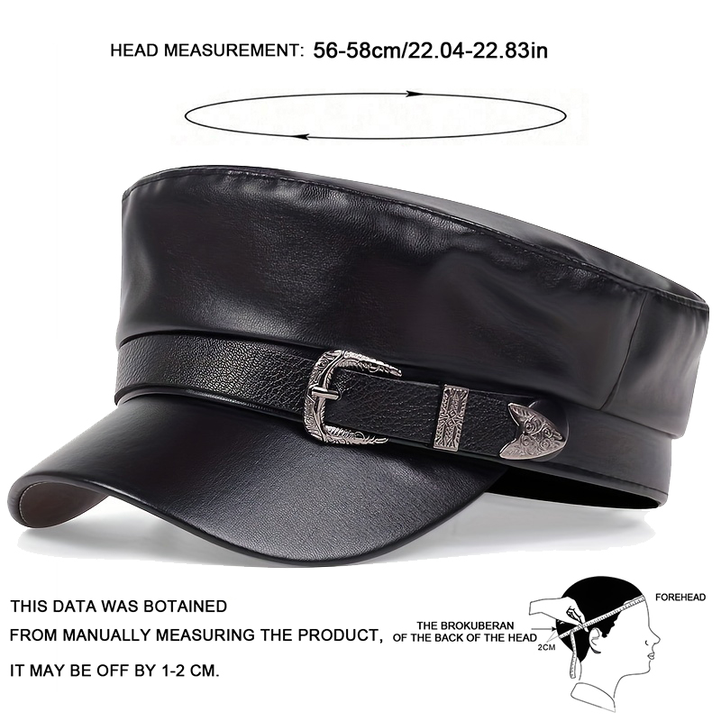 قبعات نسائية أنيقة بحزام كبير  - مراجعة Snapback Hat Flat وسعره
