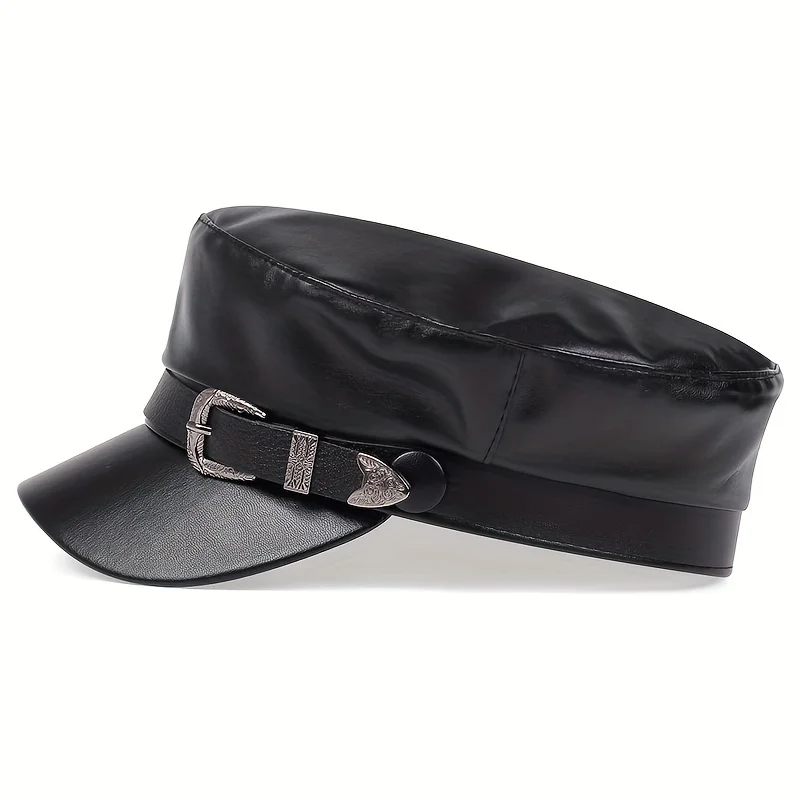 قبعات نسائية أنيقة بحزام كبير  - مراجعة Snapback Hat Flat وسعره