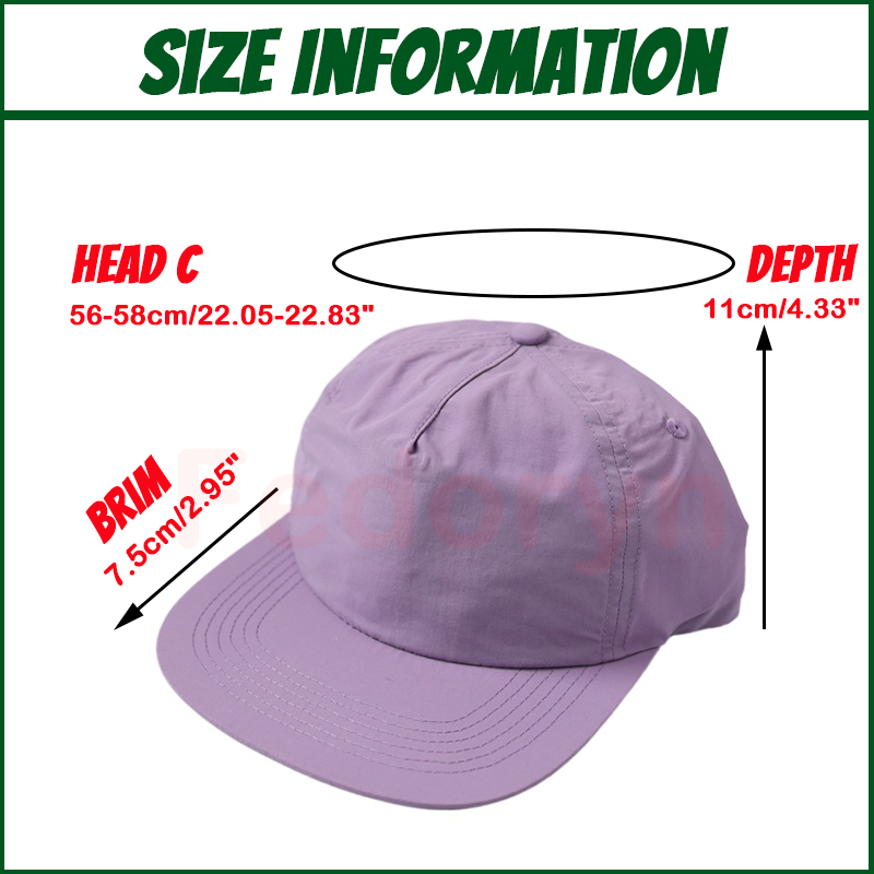 Fedoryn مخصص التطريز قبعات الب - مراجعة Snapback Hat Flat وسعره