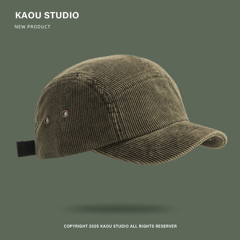 قبعة كوردوروي للجنسين بخمسة أل - مراجعة Corduroy Cap 5 Panel وسعره