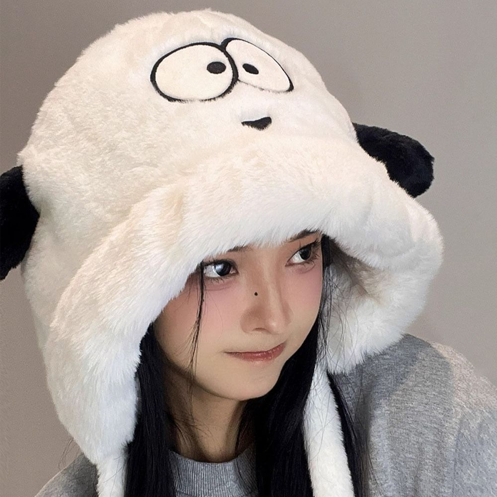قبعة شتوية للنساء بتصميم كرتون - مراجعة Beanie Cuffed Knit وسعره