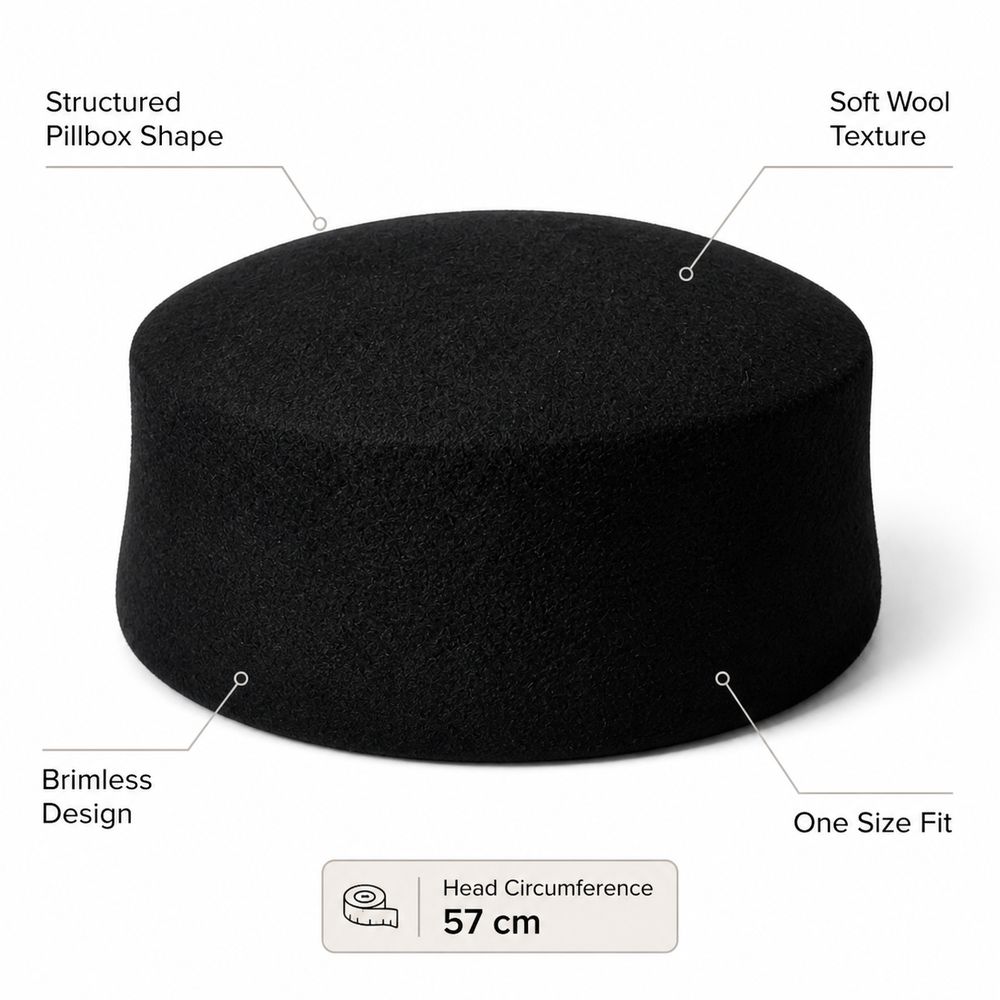 قبعة صوف جديدة بتصميم كلاسيكي، - مراجعة Fedora Hat Wool وسعره