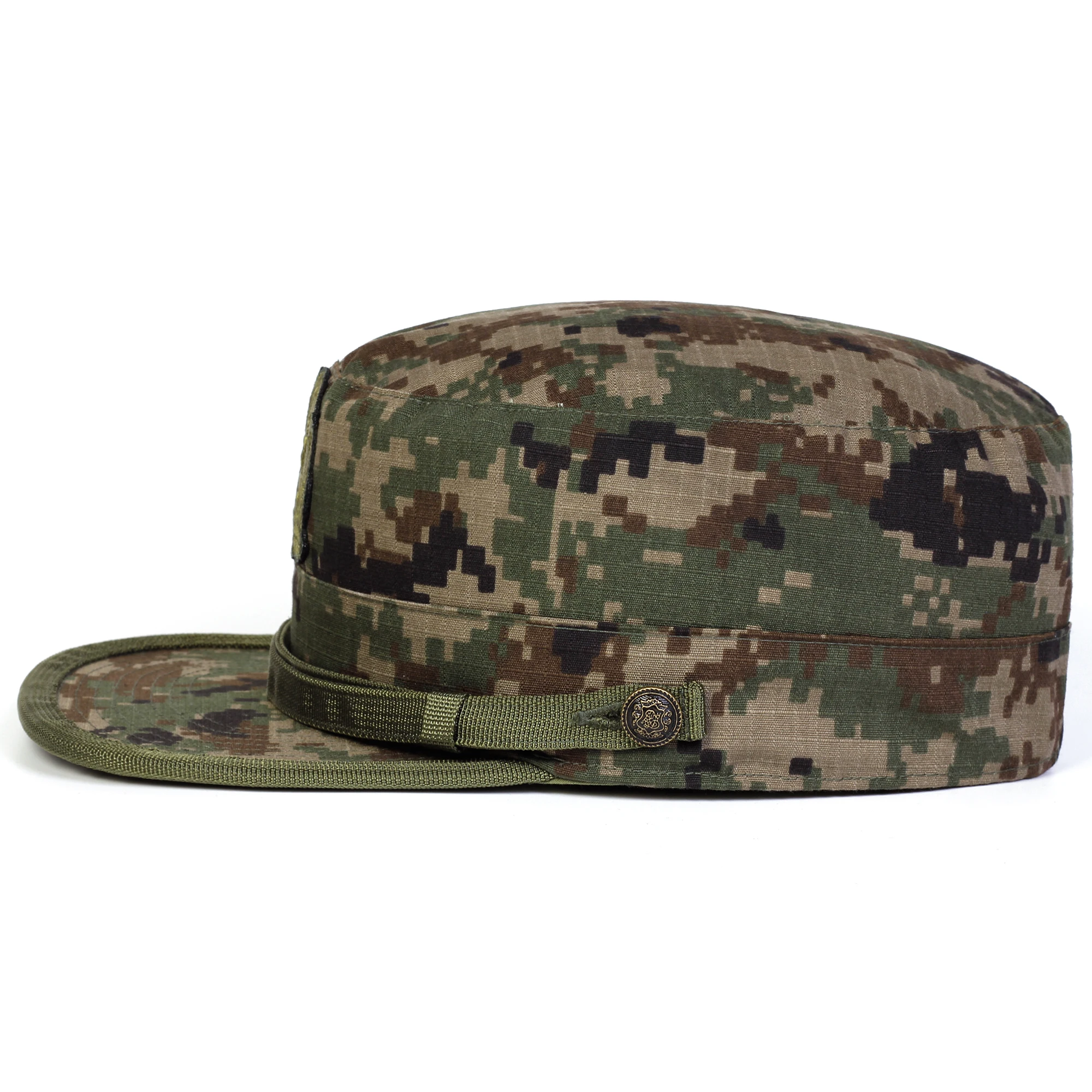 قبعات عسكرية بنمط التمويه للجن - مراجعة Snapback Hat Flat وسعره