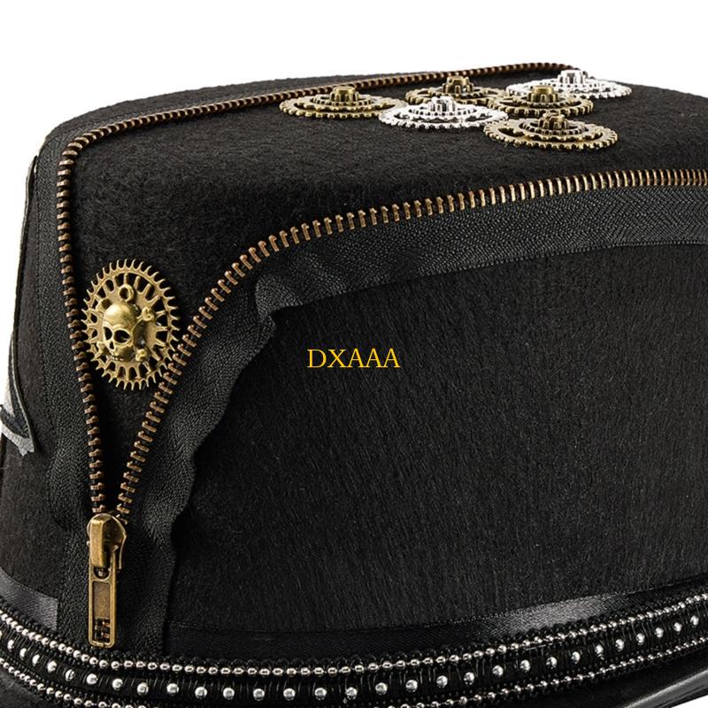 DXAA Steampunk Masquerades HAT - مراجعة Fedora Hat Wool وسعره